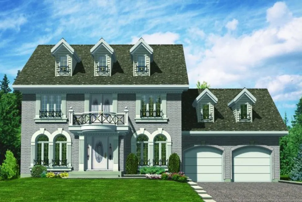 Full Rendering for House Plan #420144
