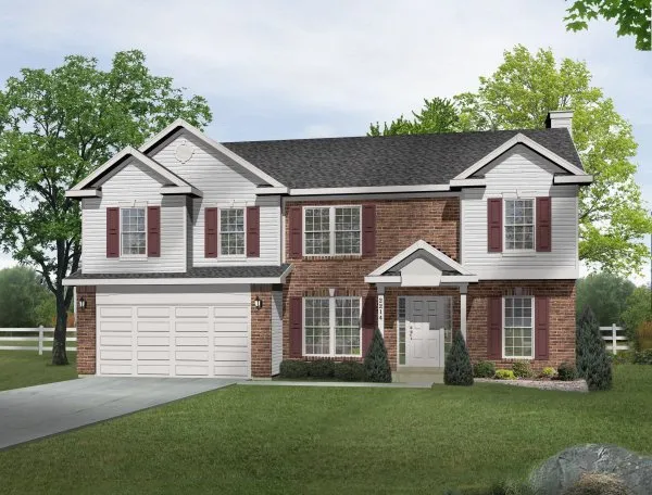 Full Rendering for House Plan #414122