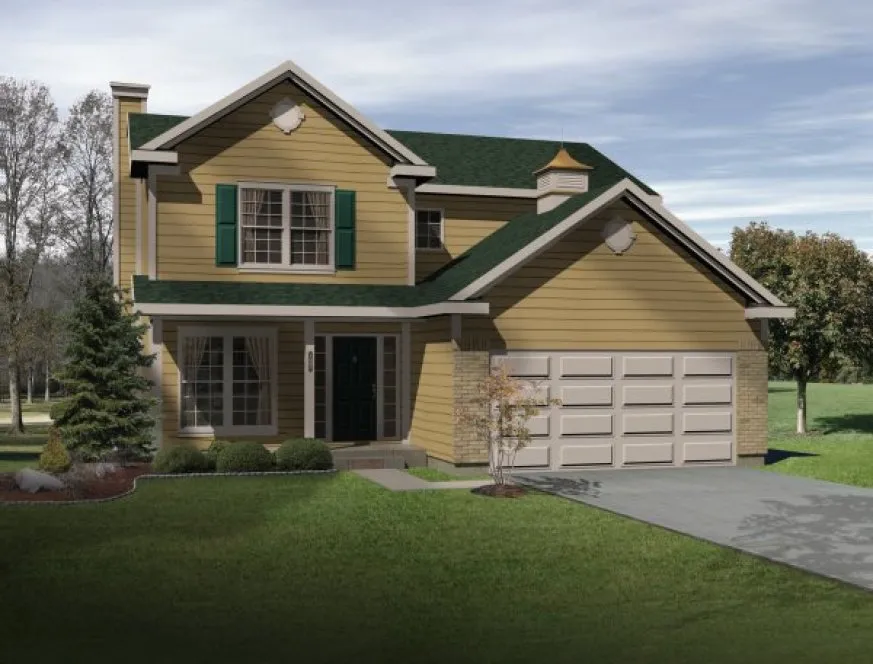 Full Rendering for House Plan #415122