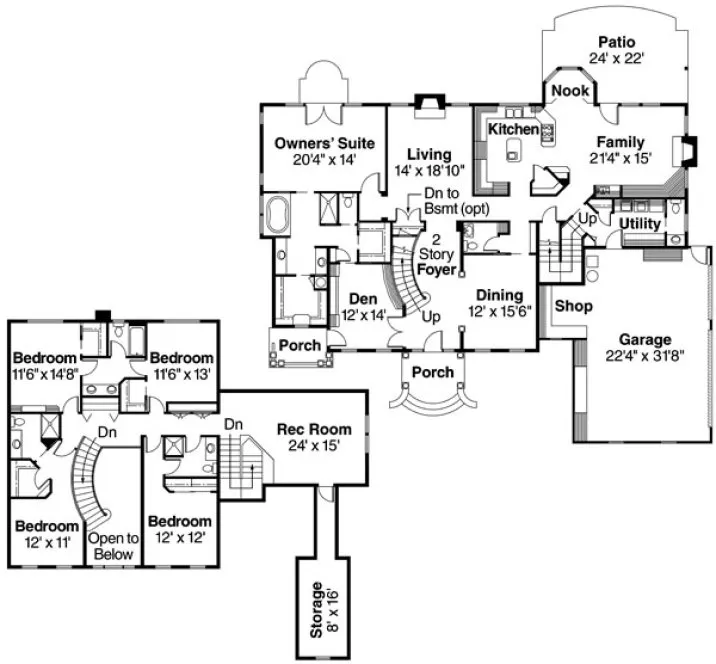Plan for House Plan #344041