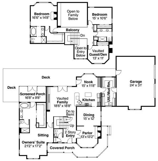 Plan for House Plan #348041