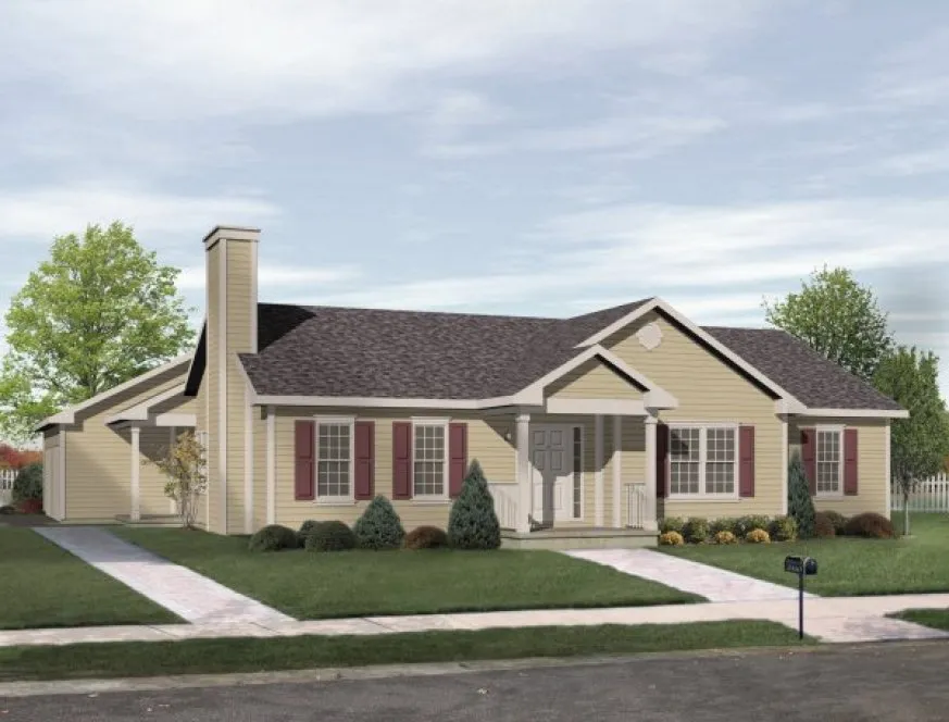 Full Rendering for House Plan #410342