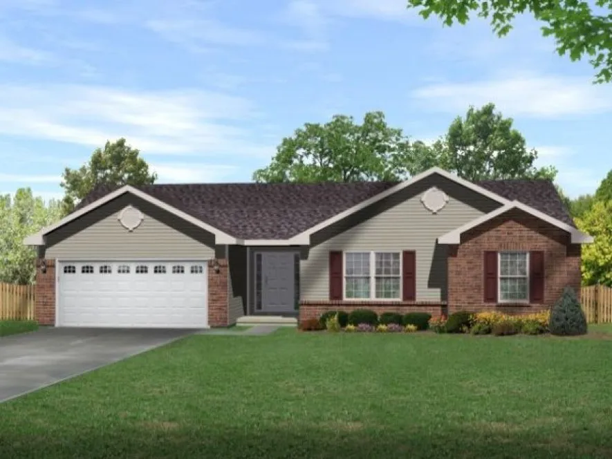 Full Rendering for House Plan #412342