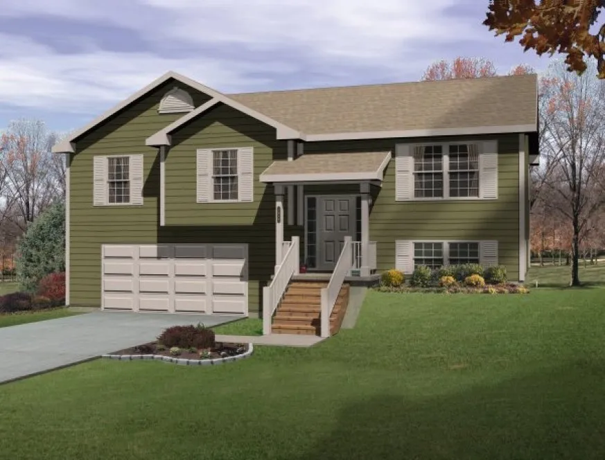 Full Rendering for House Plan #414342