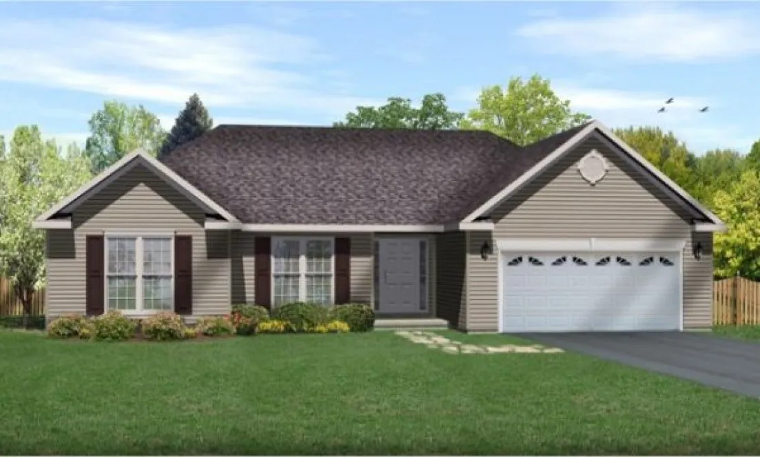 Full Rendering for House Plan #414152