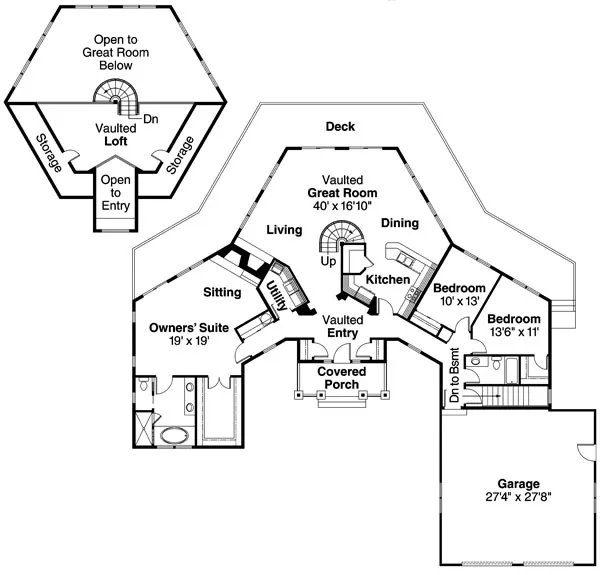 Plan for House Plan #349051