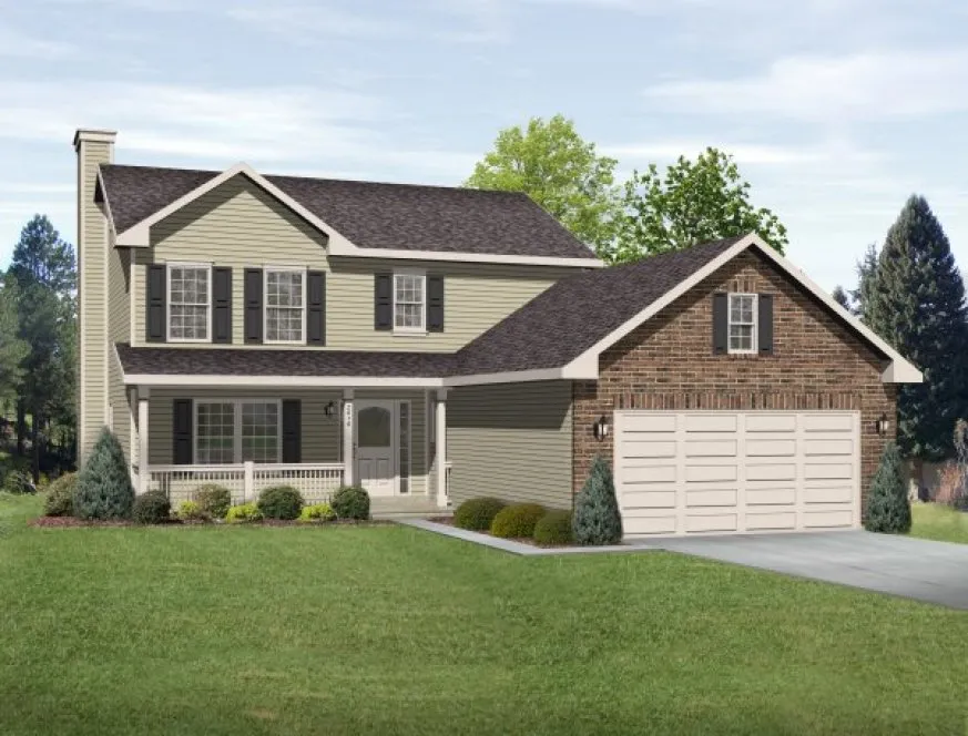 Full Rendering for House Plan #419152