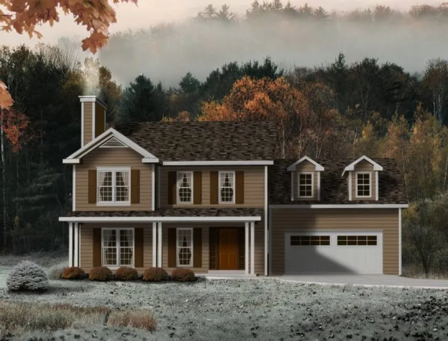 Full Rendering for House Plan #410252