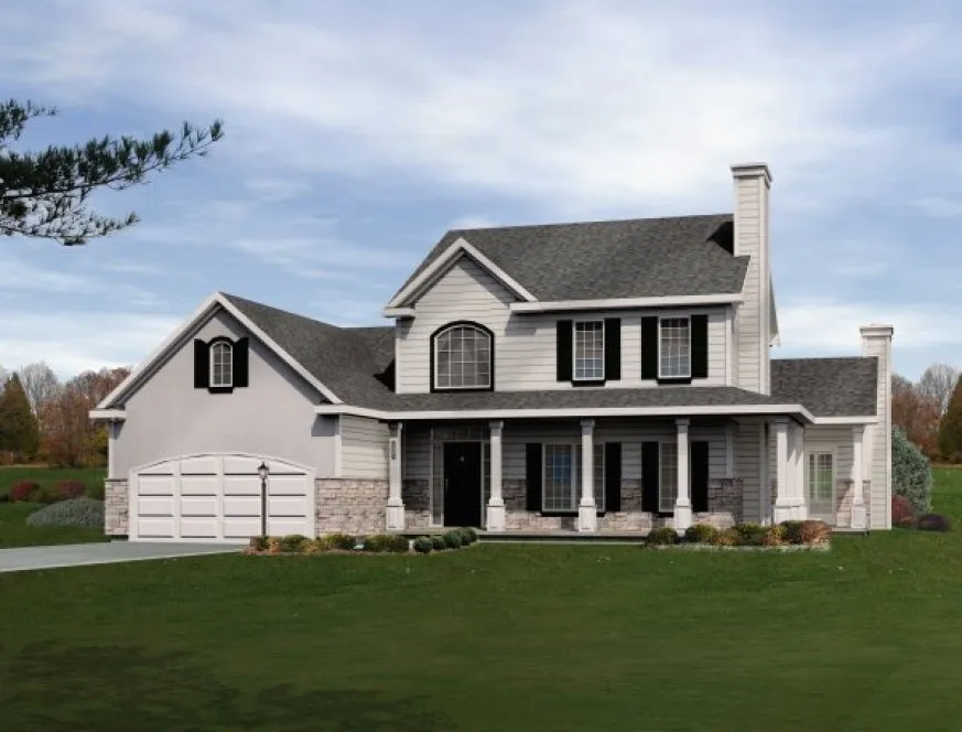 Full Rendering for House Plan #414252