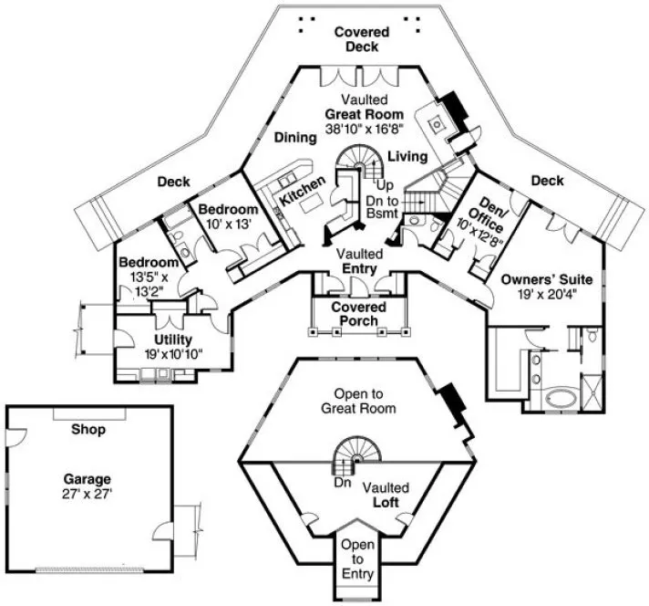 Plan for House Plan #342351