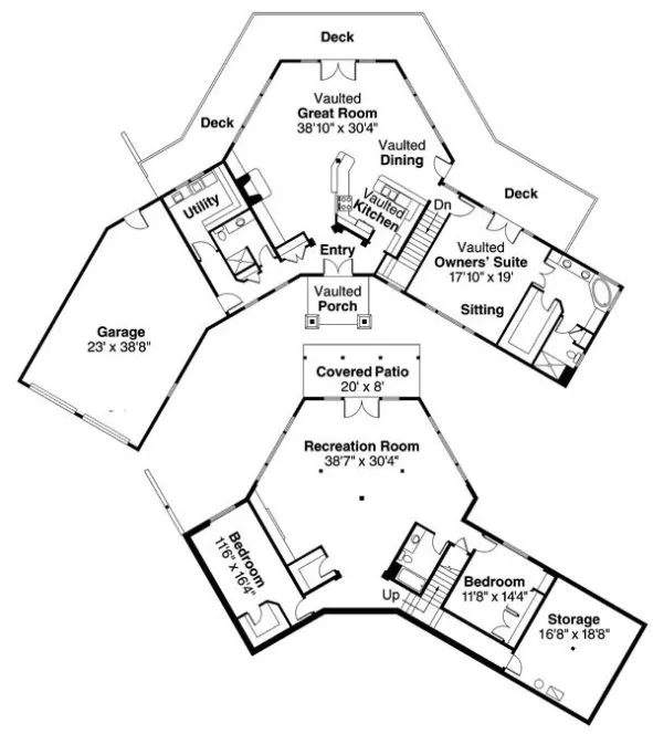 Plan for House Plan #346351