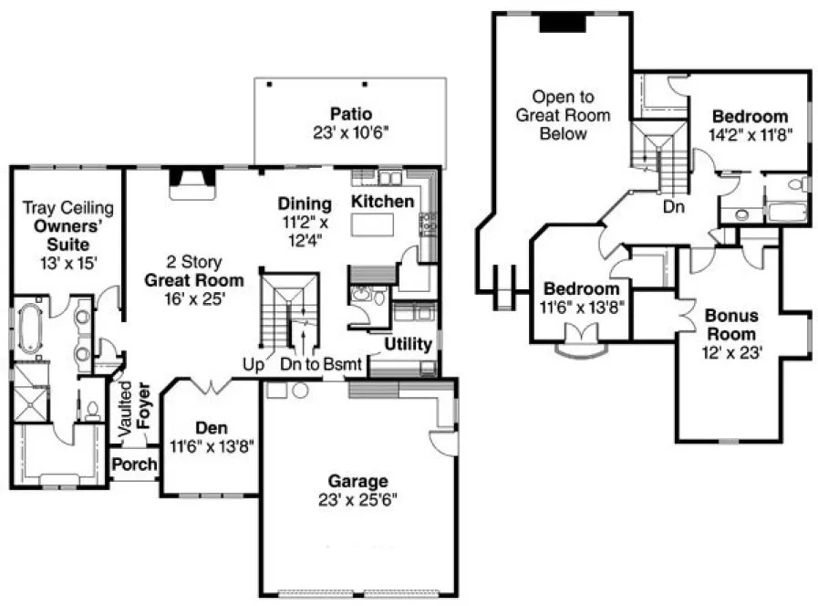Plan for House Plan #340451