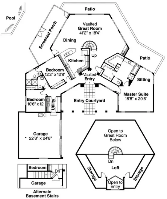 Plan for House Plan #345011