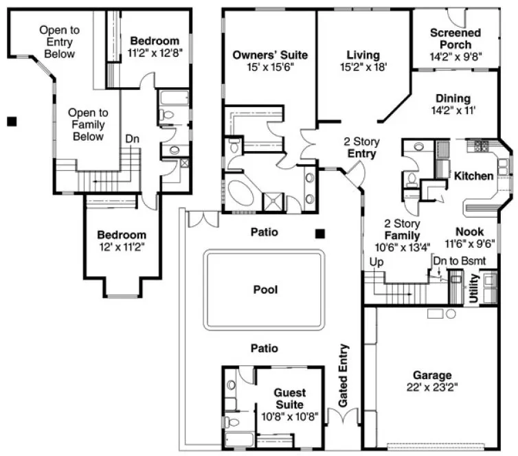 Plan for House Plan #349201