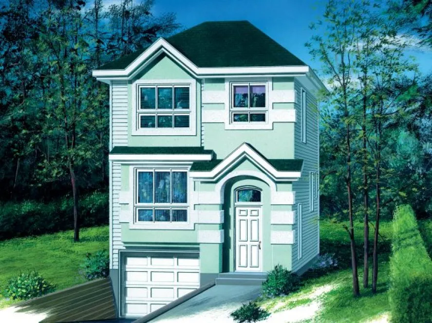 Full Rendering for House Plan #174293