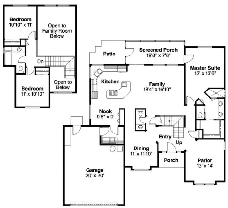 Plan for House Plan #347501