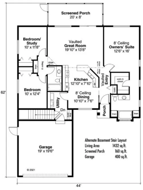 ExteriorPhoto for House Plan #341601
