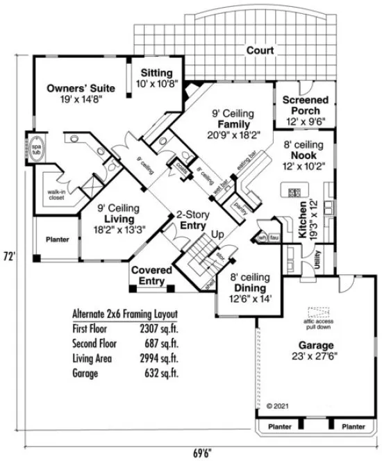 ExteriorPhoto for House Plan #341701