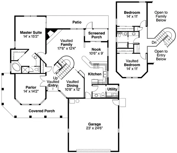 Plan for House Plan #342901