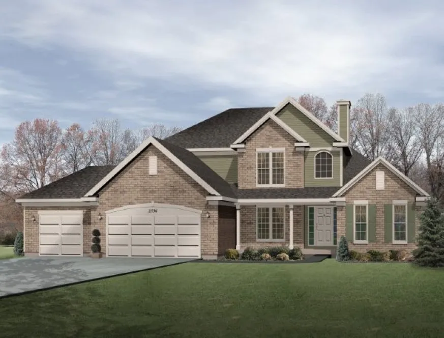 Full Rendering for House Plan #416352