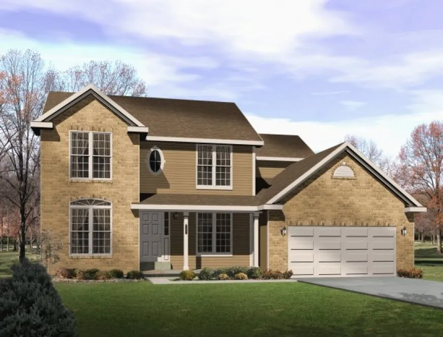 Full Rendering for House Plan #412062