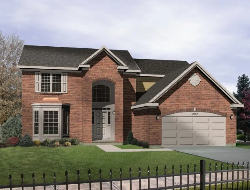 Full Rendering for House Plan #413062