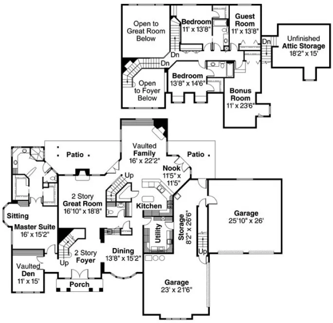 Plan for House Plan #341213