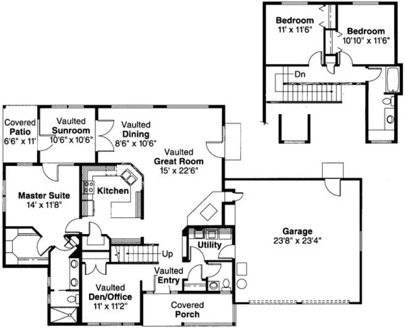 Plan for House Plan #344213