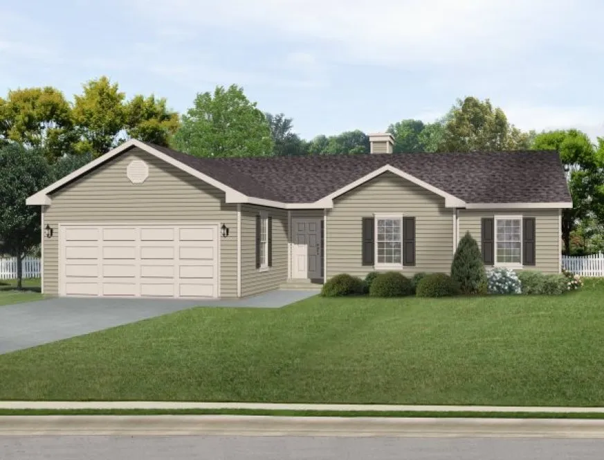 Full Rendering for House Plan #419082