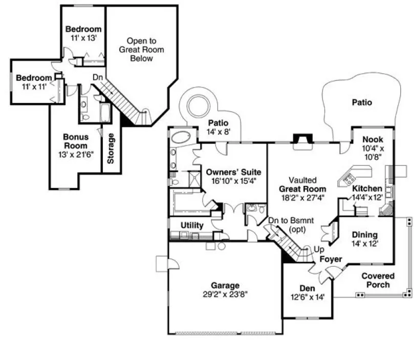 Plan for House Plan #347613