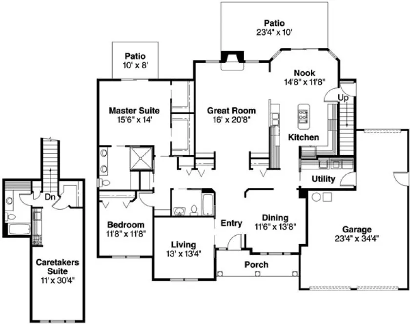 Plan for House Plan #349613