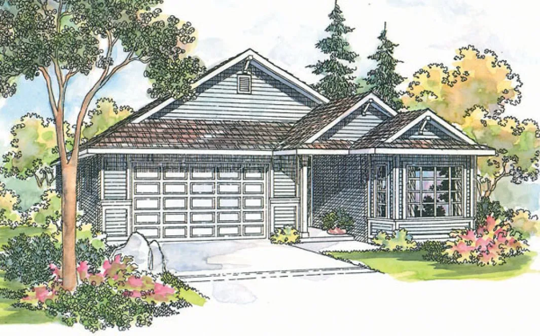 Full Rendering for House Plan #341913
