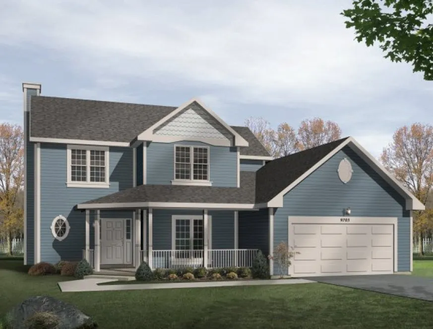 Full Rendering for House Plan #413079