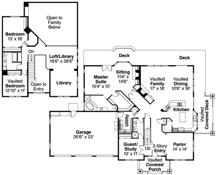 Plan for House Plan #346323