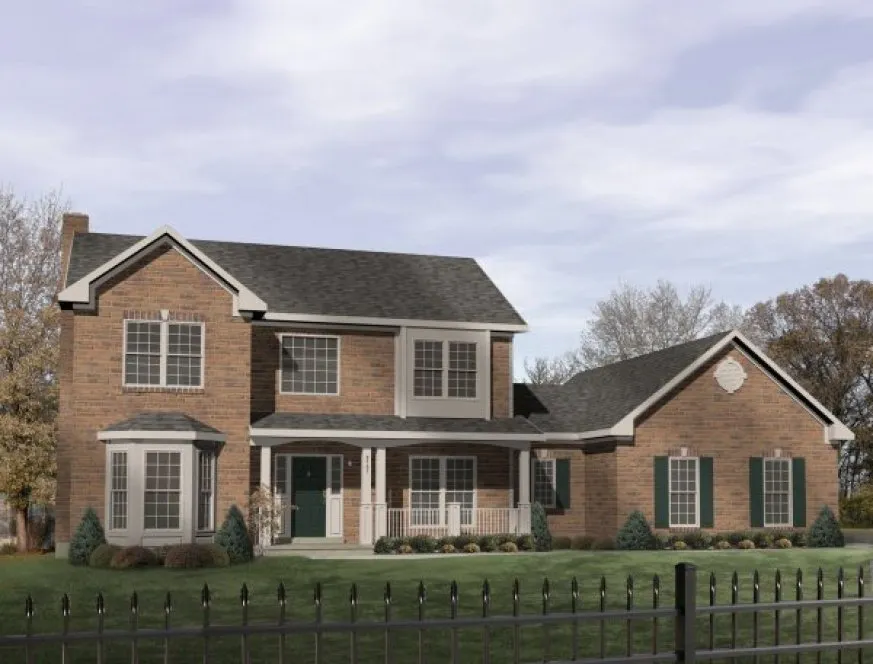 Full Rendering for House Plan #417079