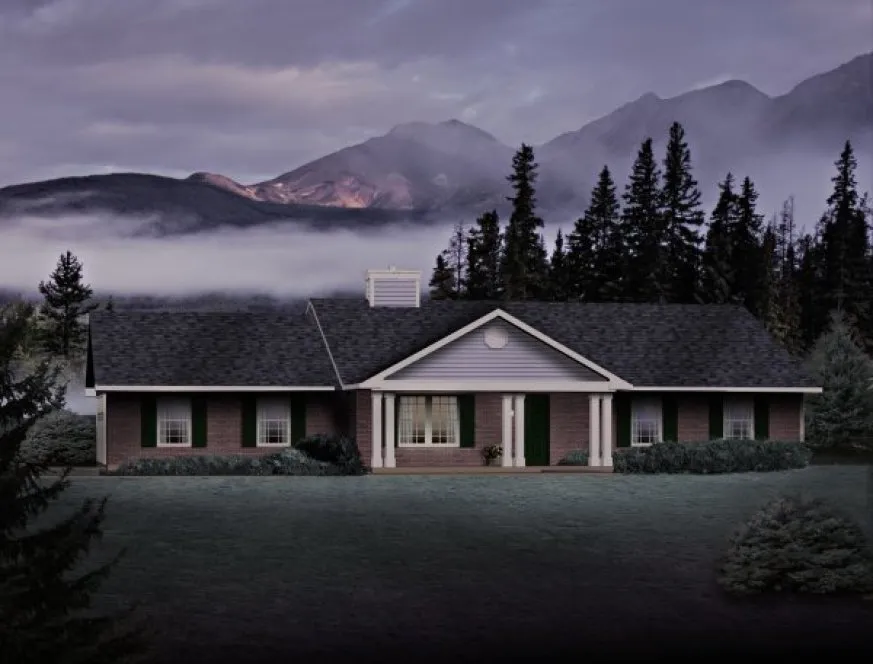 Full Rendering for House Plan #410289