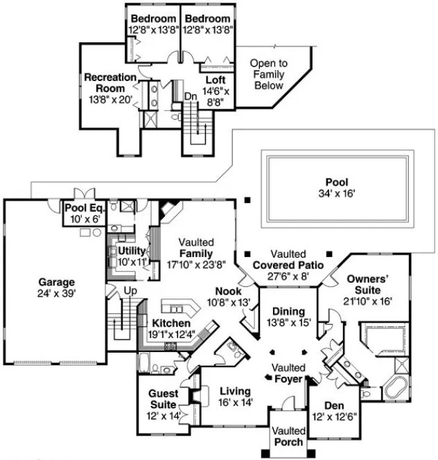 Plan for House Plan #342133