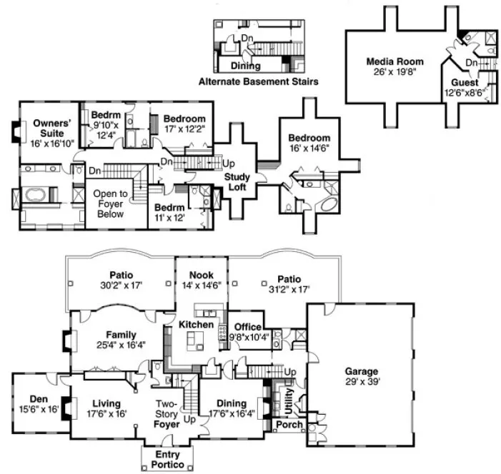 Plan for House Plan #343133