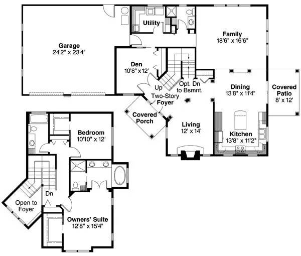 Plan for House Plan #345133