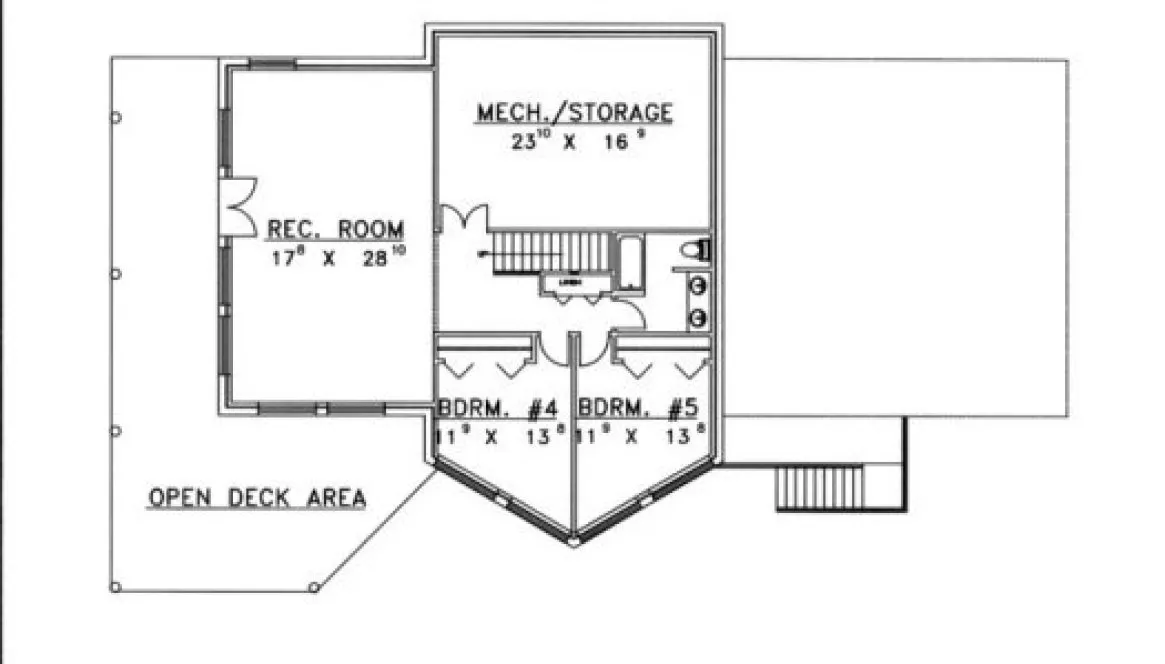 Basement Plan for House Plan #450301