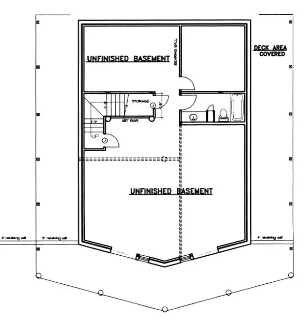 Basement Plan for House Plan #458301