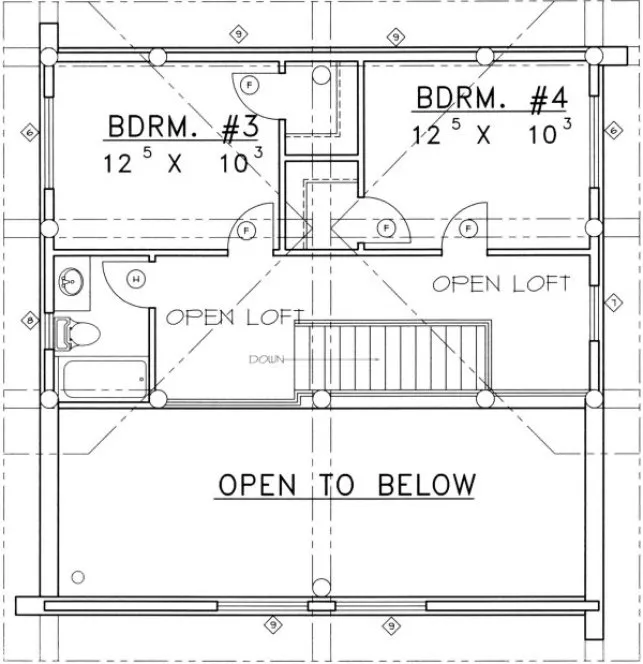Third Floor Plan for House Plan #458401