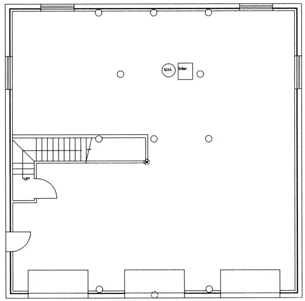 Basement Plan for House Plan #454501