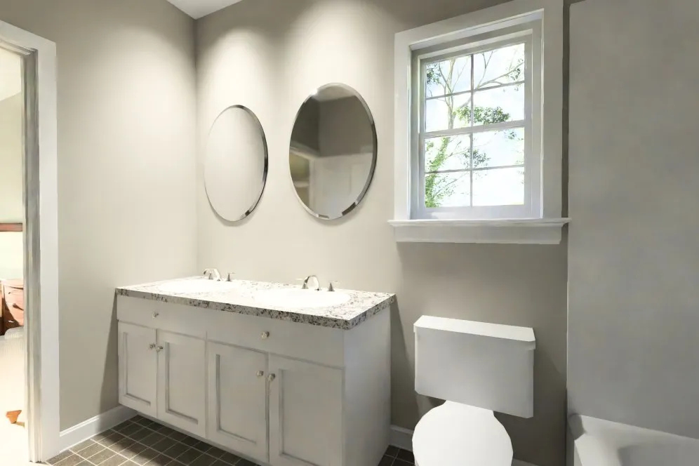 Left Elevation for House Plan #246490