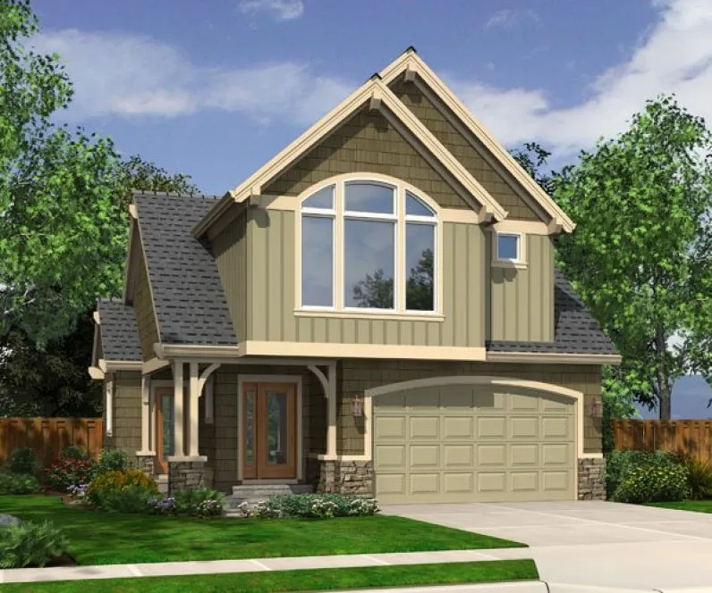 Full Rendering for House Plan #320212