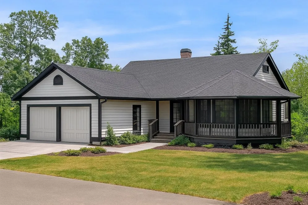 Full Rendering for House Plan #342391
