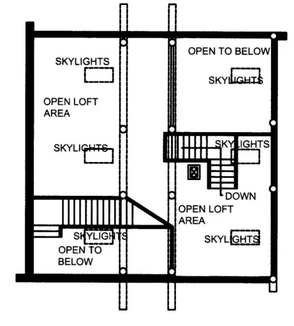 Third Floor Plan for House Plan #454801