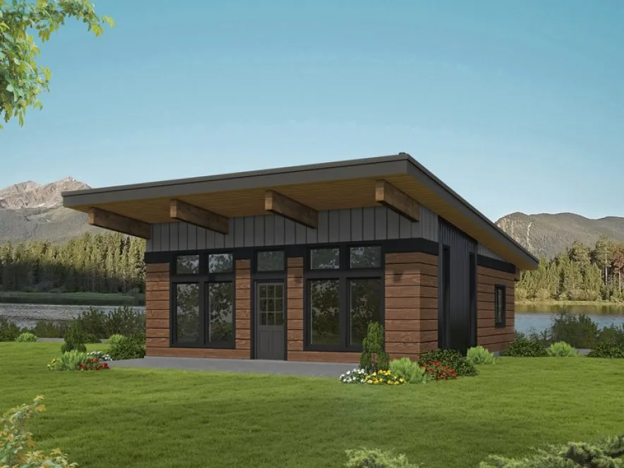 Full Rendering for House Plan #454661