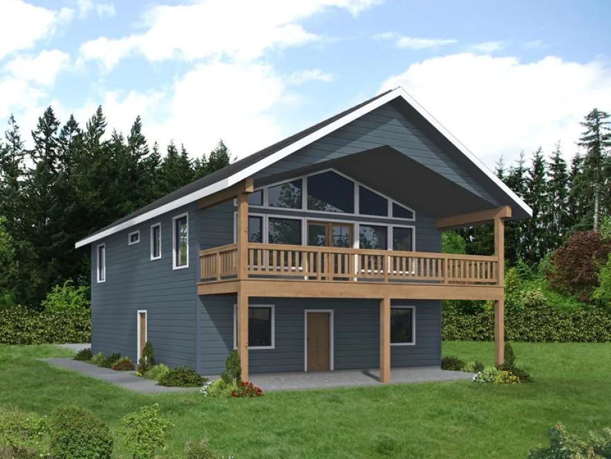 Full Rendering for House Plan #459731