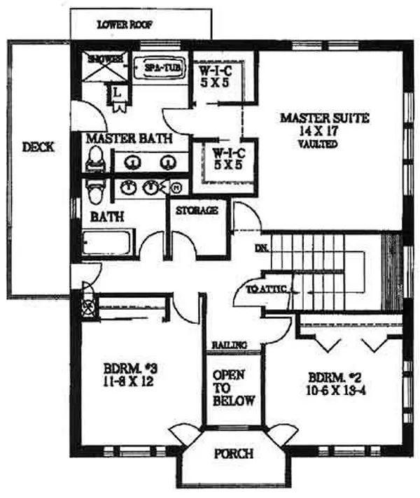 Main Floor Plan for House Plan #452002